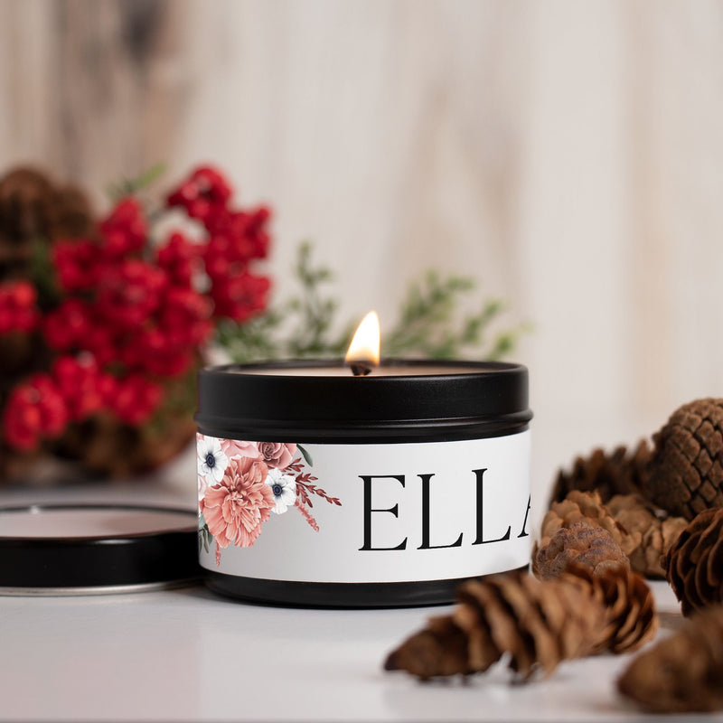 ELLA Winter Collection Candle Tin (4oz)