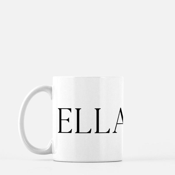 She Who Holds The Pen - ELLA Logo Mug (11oz)