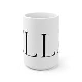 ELLA White Ceramic Mug