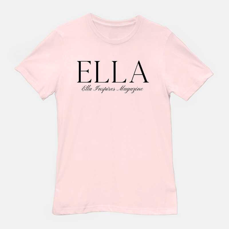 ELLA Inspires Pink Cotton Tee