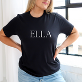 ELLA Logo Jersey Short Sleeve Tee